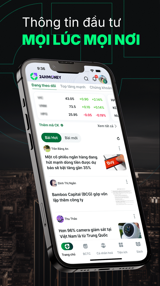 #1. 24HMoney - Chứng Khoán, Đầu Tư (iOS) Podle: 24HMONEY