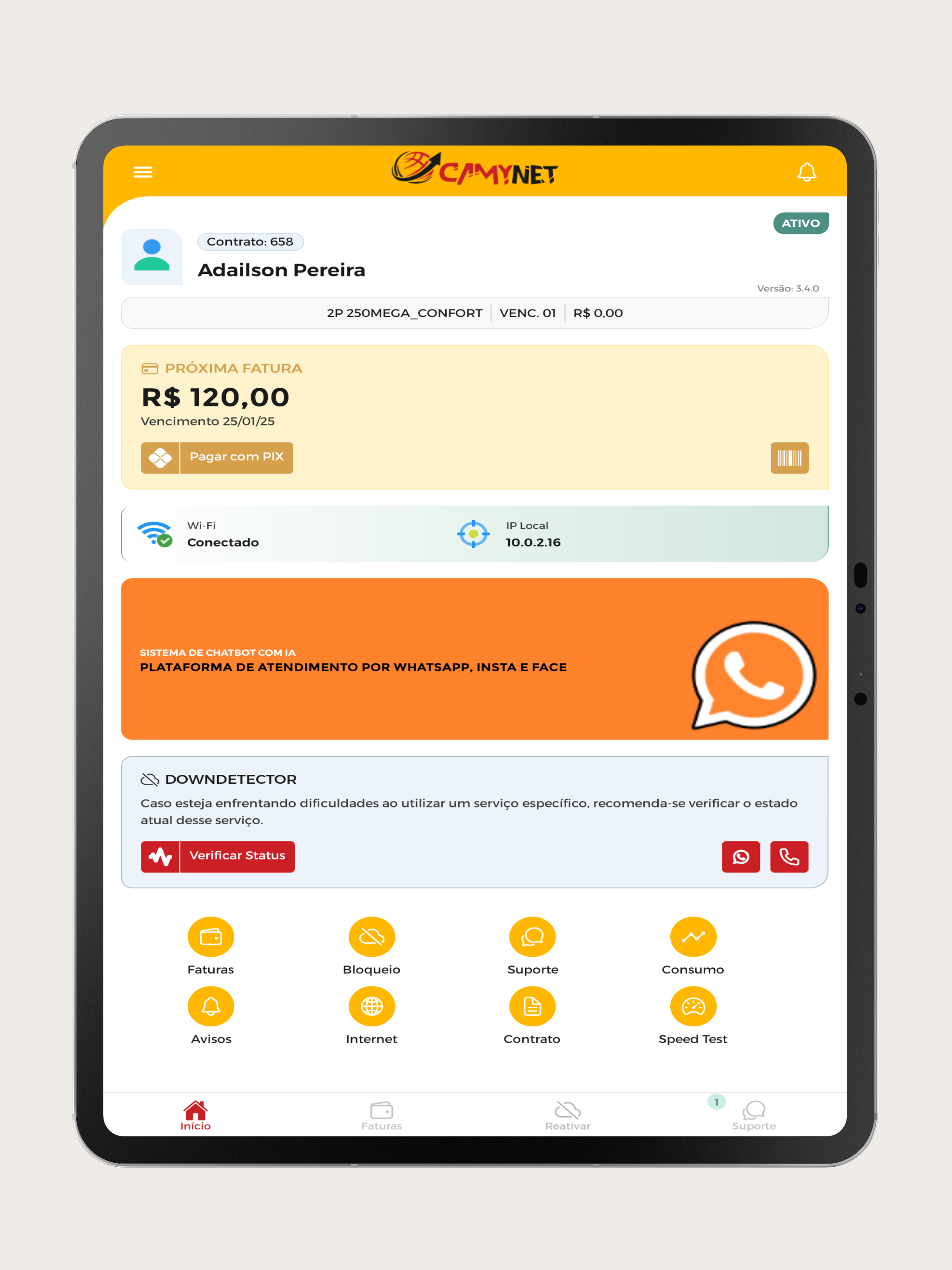 Minha Camynet screenshot 7