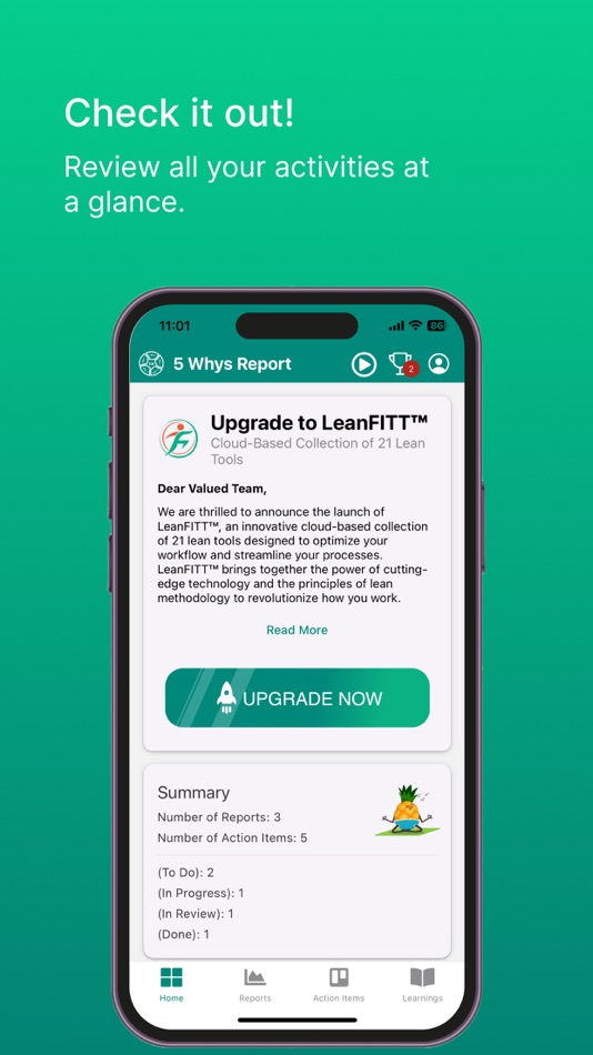 #1. Lean 5 Whys Rpt (iOS) От: MCS Media, Inc.