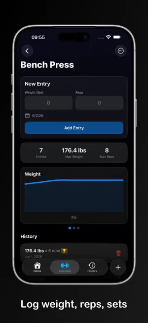 Gymnio - Workout Gym Tracker screenshot 3