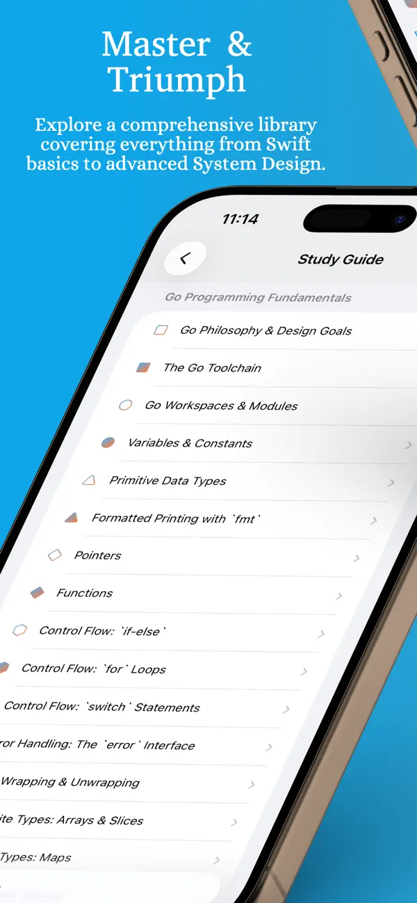 #1. InterviewGenie: Prep Go&Rust (iOS) Von: Abhinav Jha
