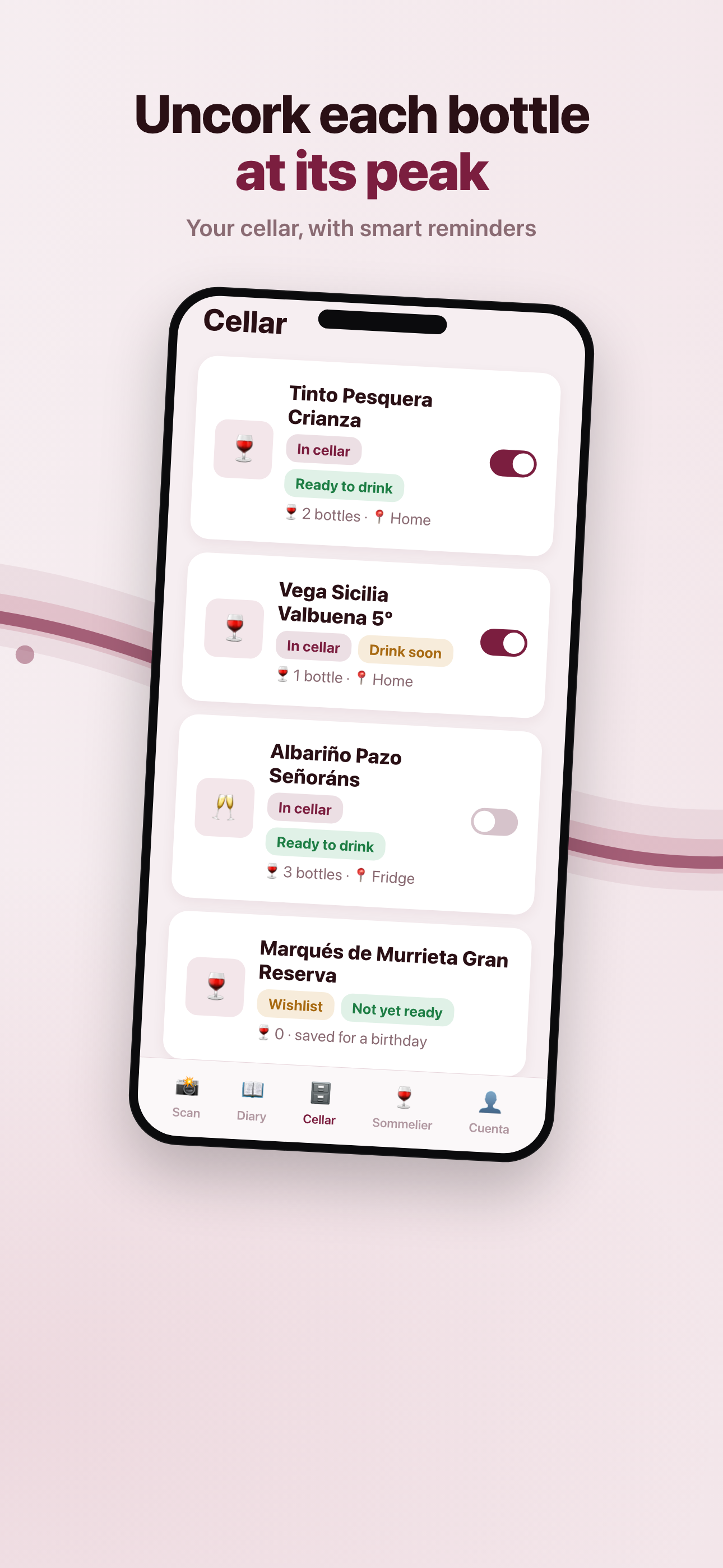 Vinia — Wine & Cellar Guide screenshot 6