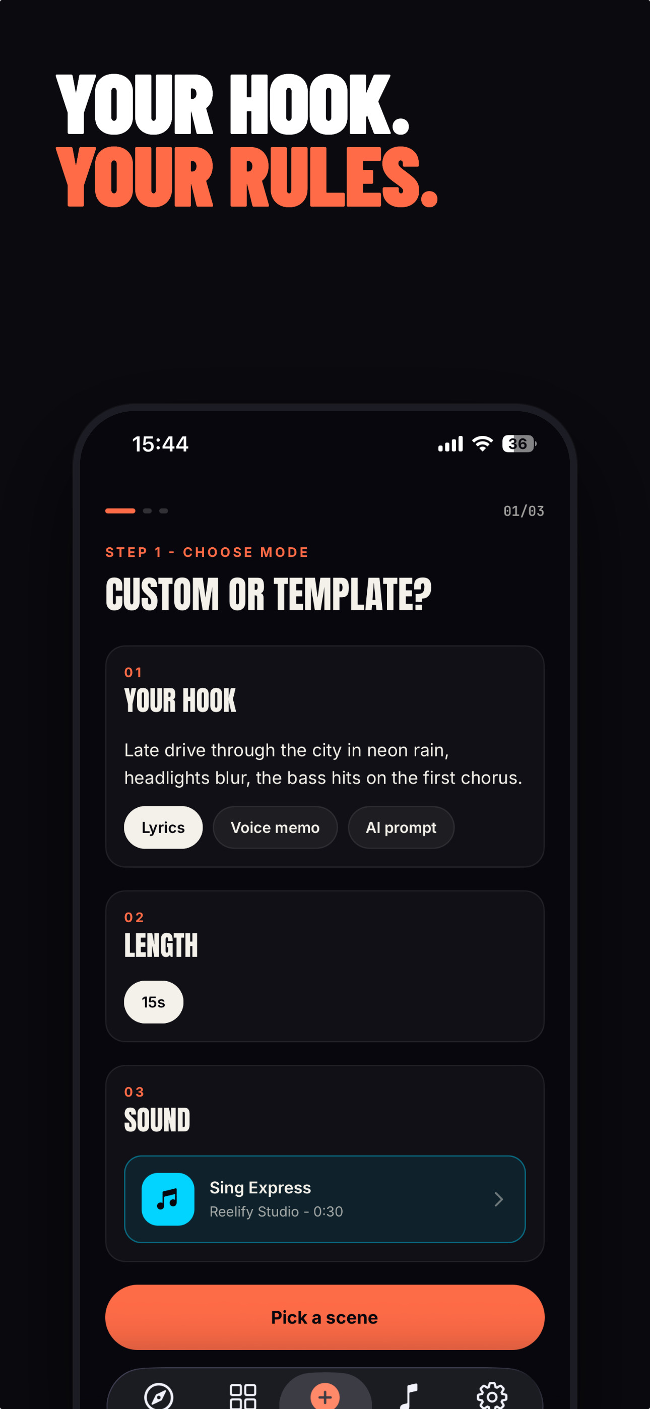 Reelify: AI MV Generator screenshot 4