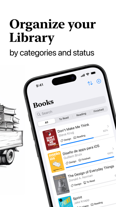 Book Truck - Reading Tracker Screenshot