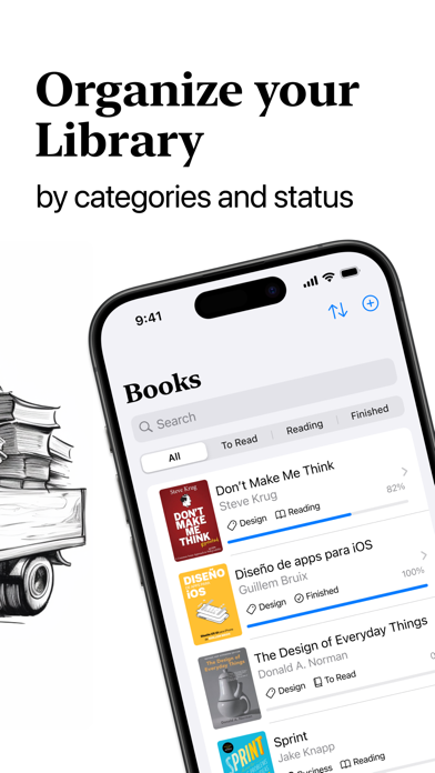 Screenshot #2 pour Book Truck - Reading Tracker