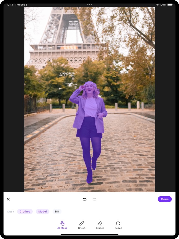 WeShop AI - Swap Face & BG iPad screenshot 5 - Photo & Video app