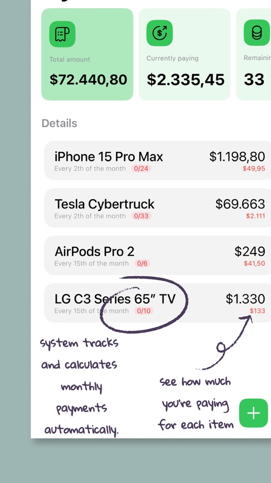#4. Installment Tool (iOS) 来自: MEHMET FATIH SAGLAM