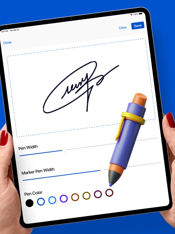App screenshot