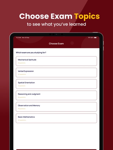 Firefighter Practice Test iPad screenshot