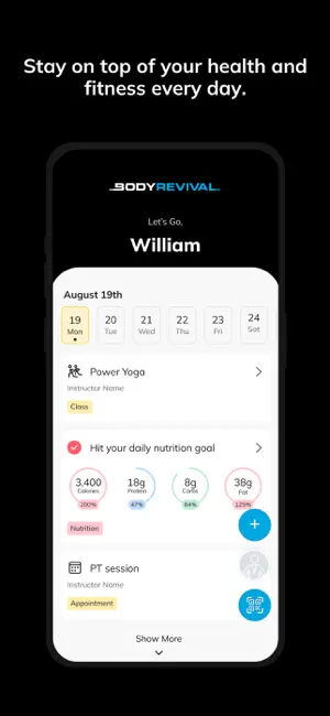 Body Revival Coach screenshot 2
