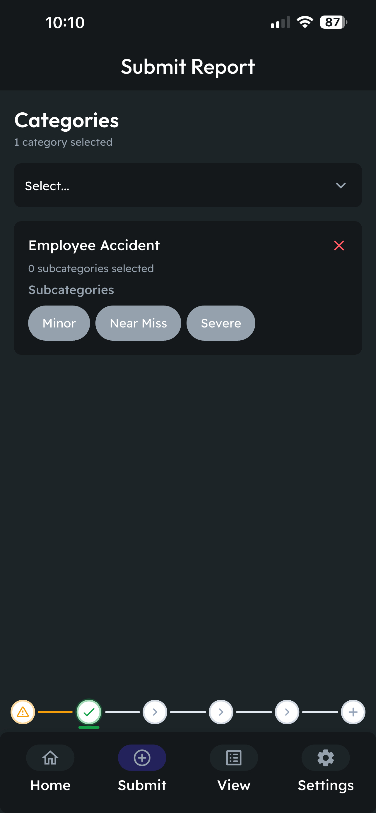 Incident Tracker Mobile screenshot 5