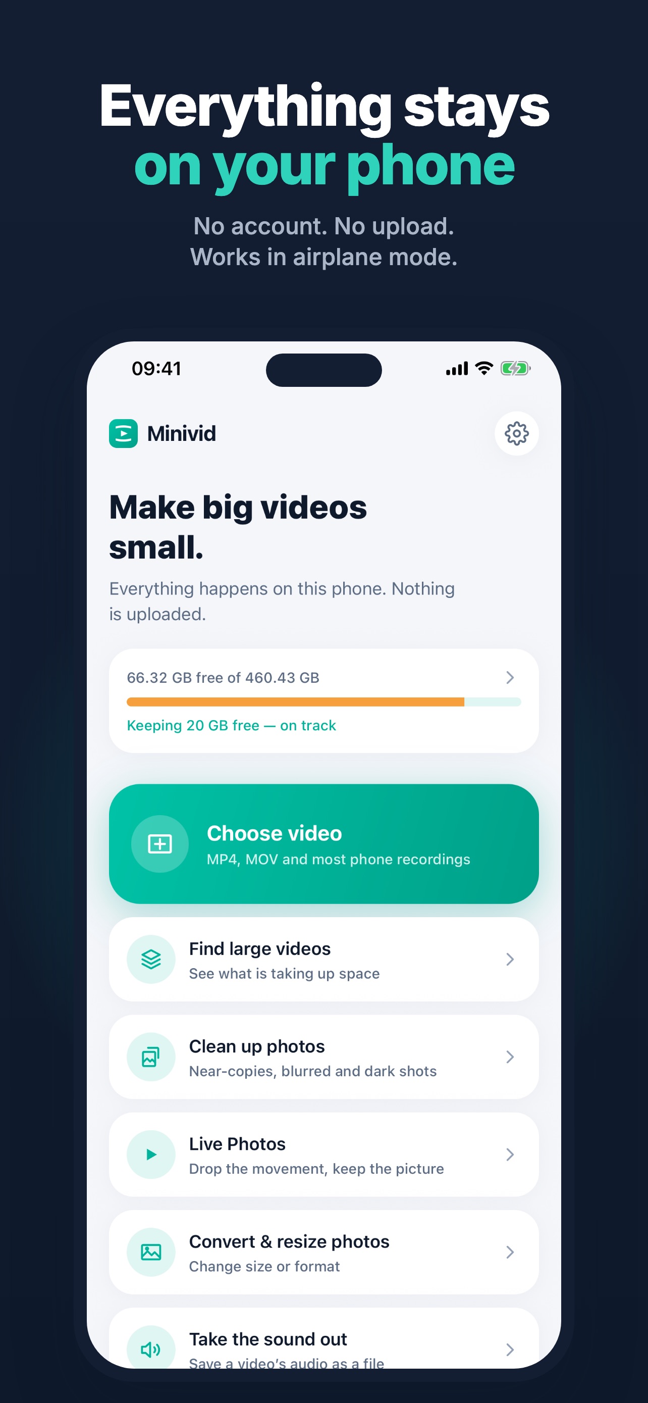 Screenshot 10 of Minivid - Compress Video Size