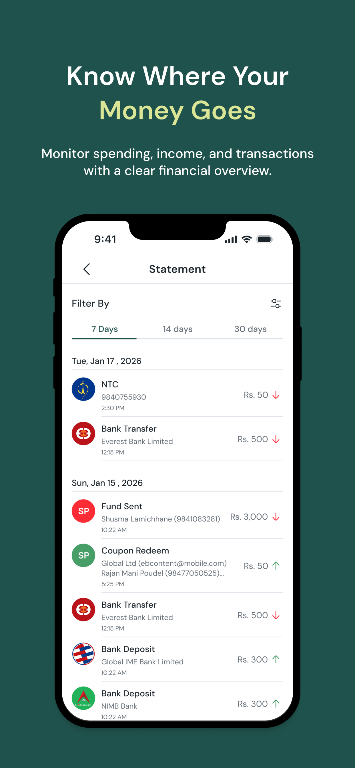 iCash Wallet Nepal screenshot 7