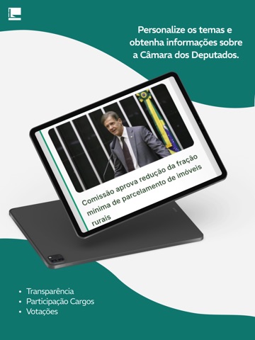 Câmara dos Deputados iPad screenshot 7