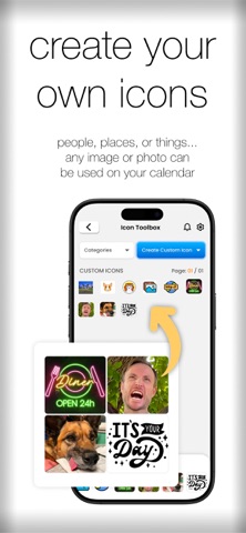 IconCal iPhone screenshot