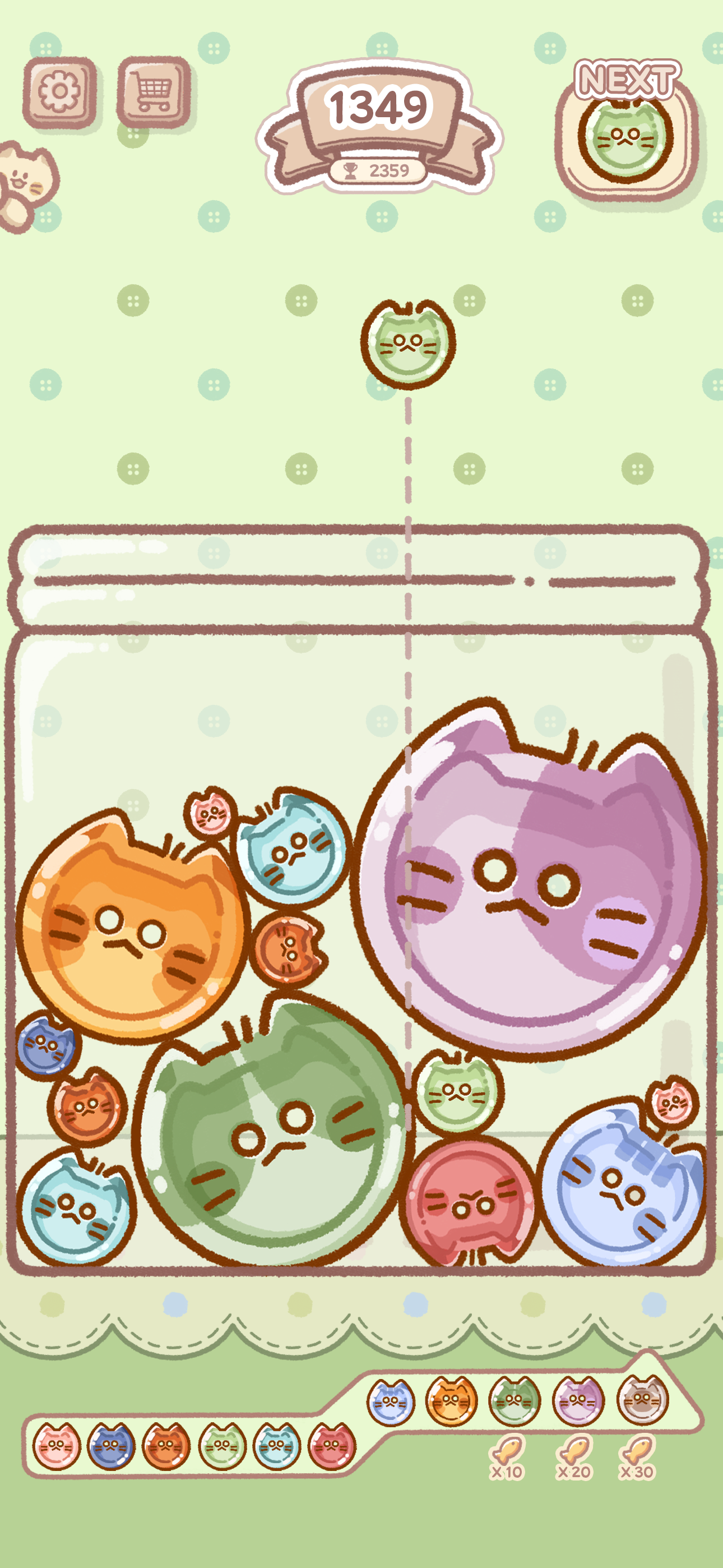 Cat Watermelon - Merge Game