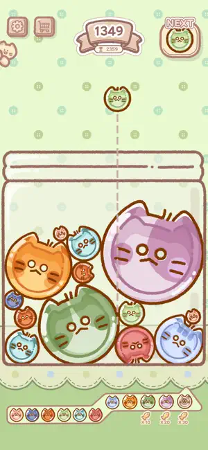 Cat Watermelon - Merge Game screenshot 3