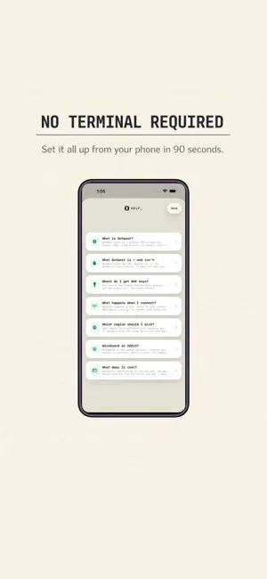 Outpost: Self-Hosted VPN screenshot 2