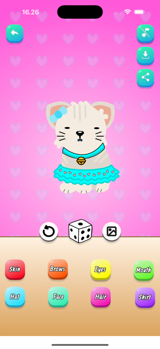 Cute Kitty Maker - Mix Game Screenshot 4 of 6