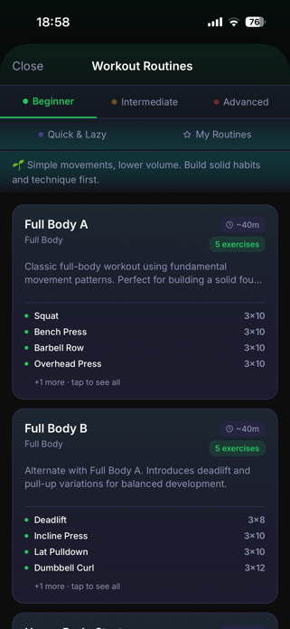 FitTrackNutriion Screenshot 10 of 10