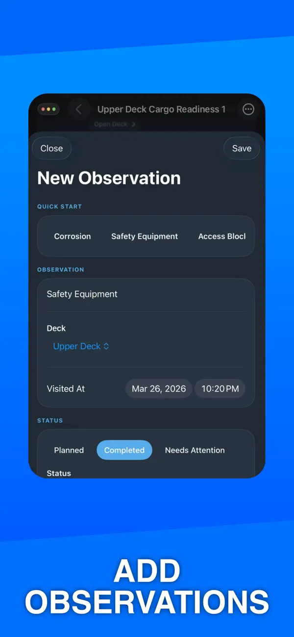 Screenshot #3 pour DeckPin: Ship Inspections