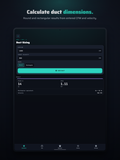 BaseCalc HVAC Calculator screenshot 7