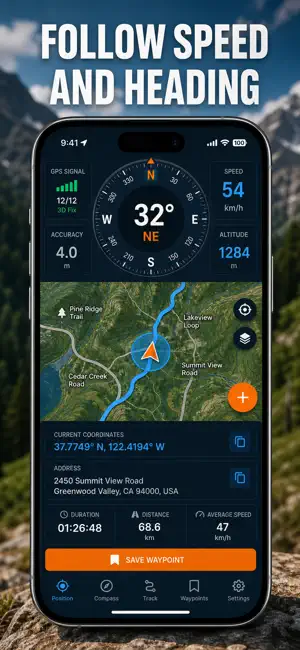 Current Location GPS Coords screenshot 4