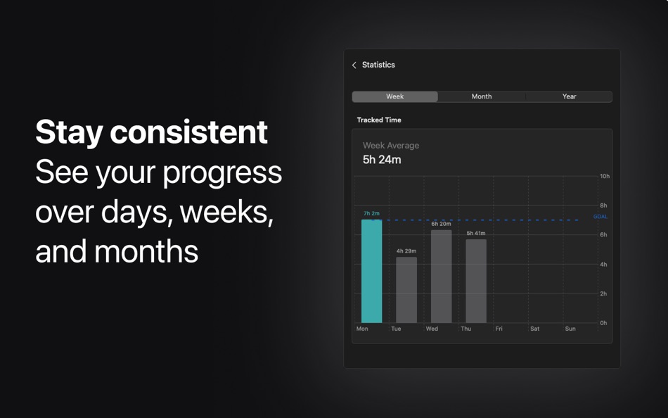 #3. Be Constant: Work Tracker (macOS) 由: Mohamed Bourga