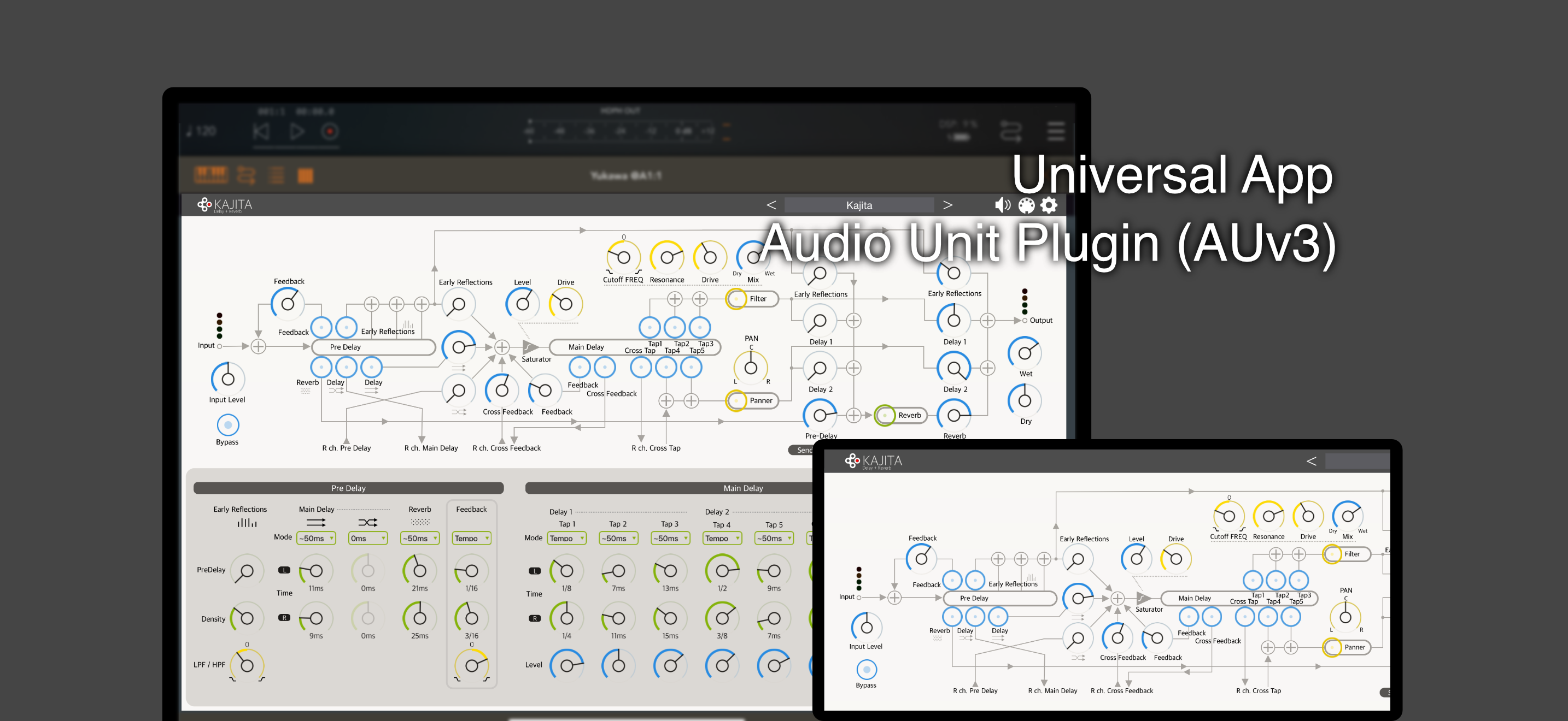 Kajita - AUv3 Plug-in Effect