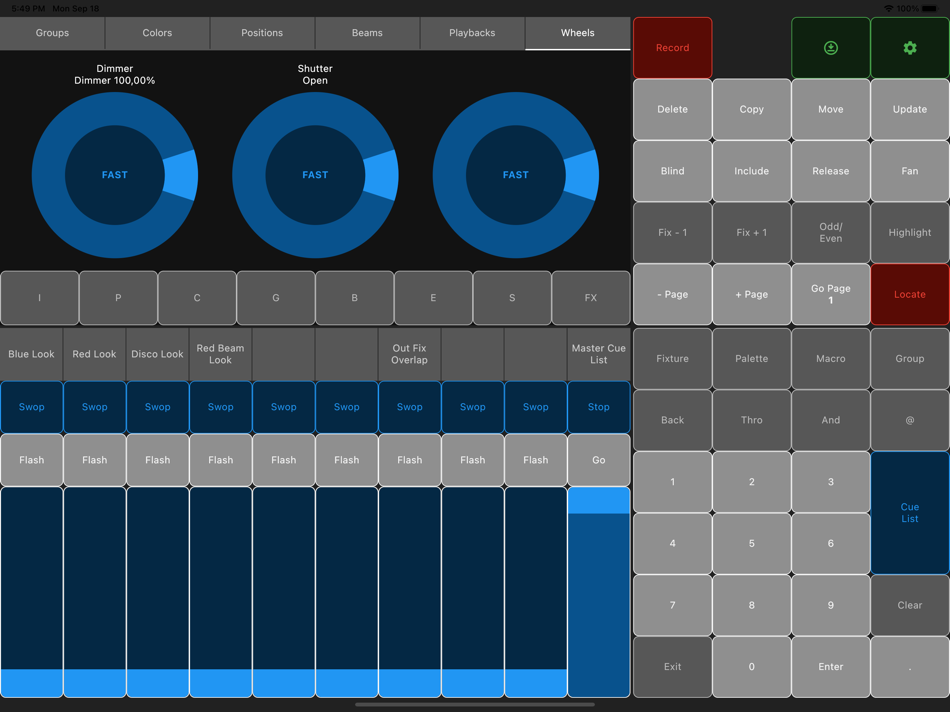 #7. OsiMIDI T1 Remote (iOS) Podle: REVERS3D SOFTWARE SL
