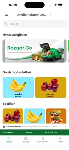 Ro'zg'or Go screenshot