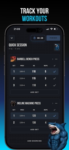 GymWars: Workout Tracker Screenshot 3 of 6