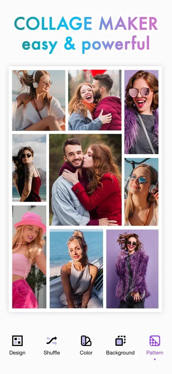 Screenshot #1 pour Shape Collage Editor
