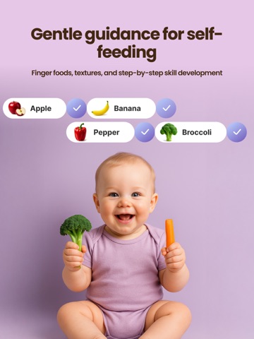 Solid Bites - Baby Food Guide iPad screenshot