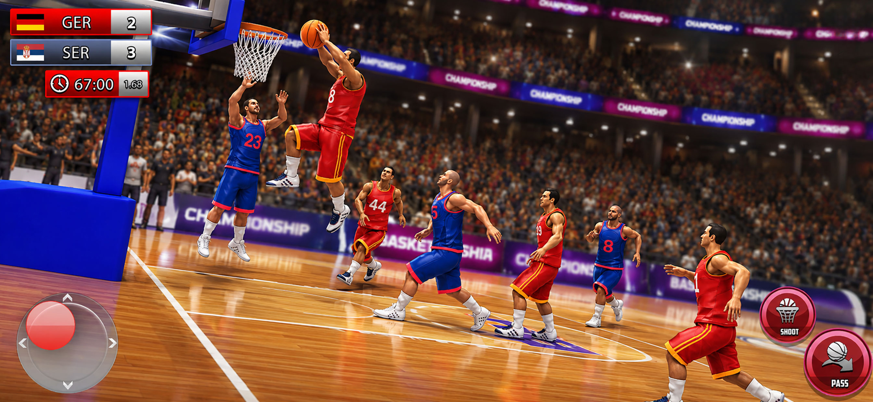 Real Dunk Basketball Games
