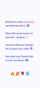 Botchat - Social AI screenshot #1 for iPhone