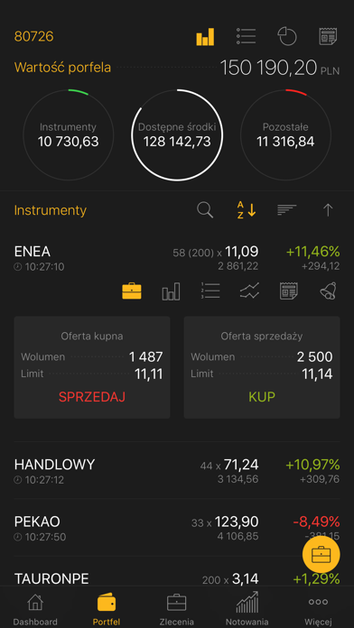 Alior Giełda Screenshot
