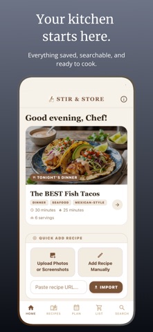 Stir & Store screenshot