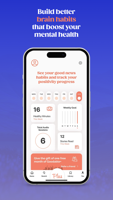 Goodable: The Happiness App Screenshot