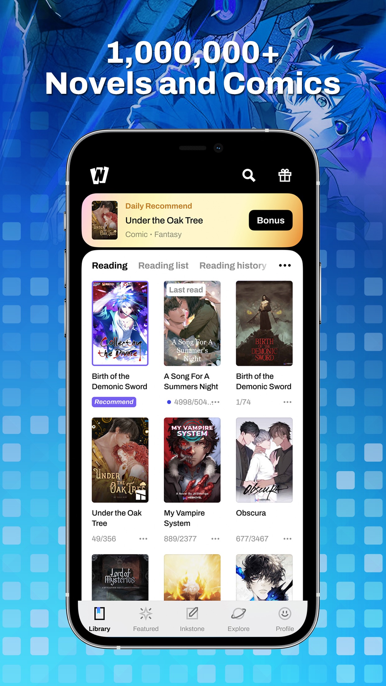 WebNovel - Read Novels & Manga screenshot 6