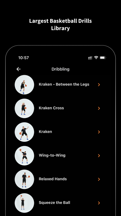 SpotBasket Basketball Training Screenshot