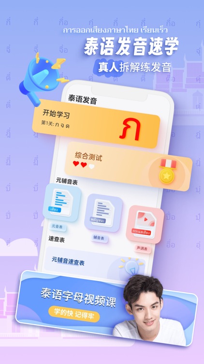 泰语学习-零基础学泰语入门翻译