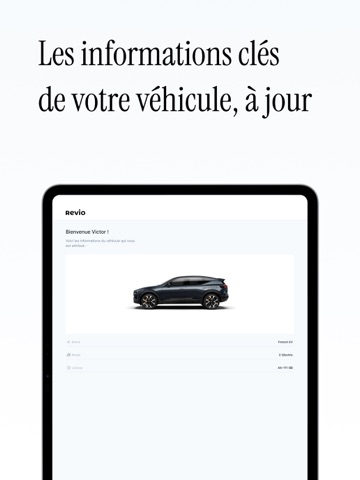 Revio Driver iPad screenshot