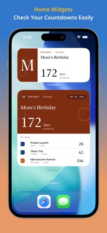 Countdown & Calendar Screenshot 2 of 6