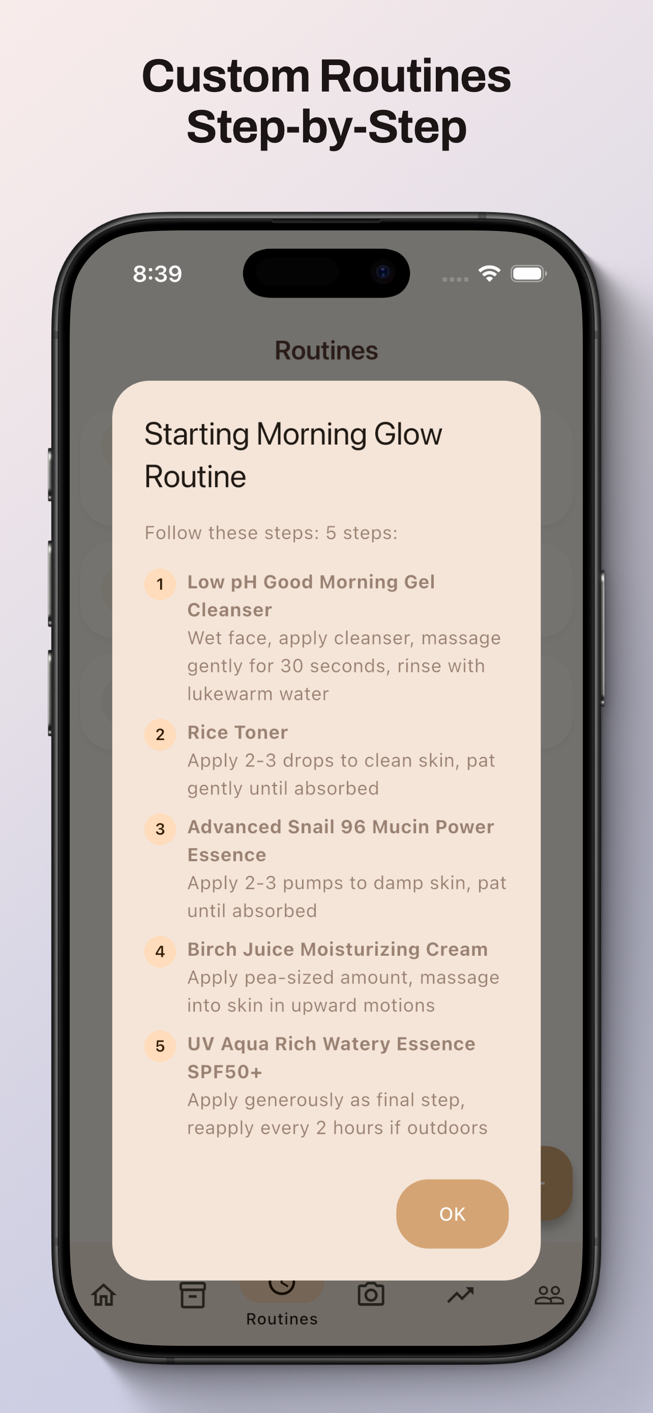 Skincare Tracker Skin Journal screenshot 6