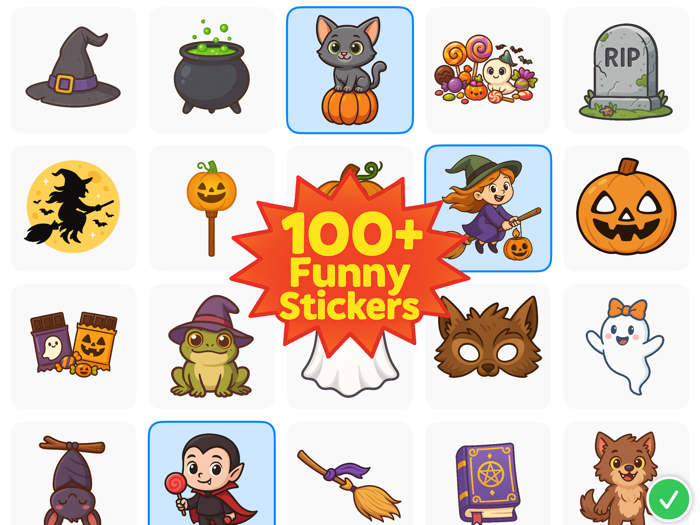 Halloween Games  Stickers