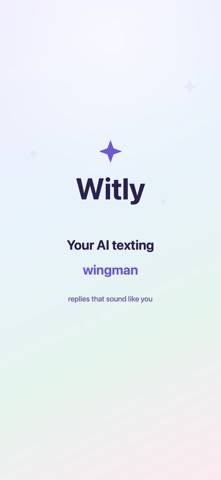 Witly: AI Rizz & Reply Coach Screenshot 1 of 8