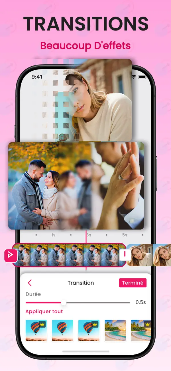 Screenshot #2 pour Clifie: Photo Slideshow Maker