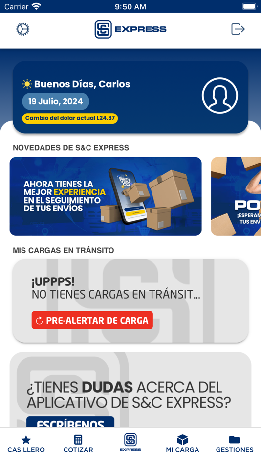 #2. S&C Express (iOS) Podle: Carlos Ortez