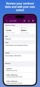 CrewNerd for Rowing & Paddling screenshot
